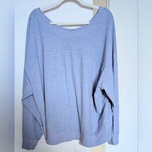 Joe Fresh Light Baby 😍 Blue 💙 Oversized Super Comfy Sweater 3X